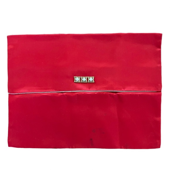 Dior Bags Dior Vintage Red Cosmetics Bag Poshmark